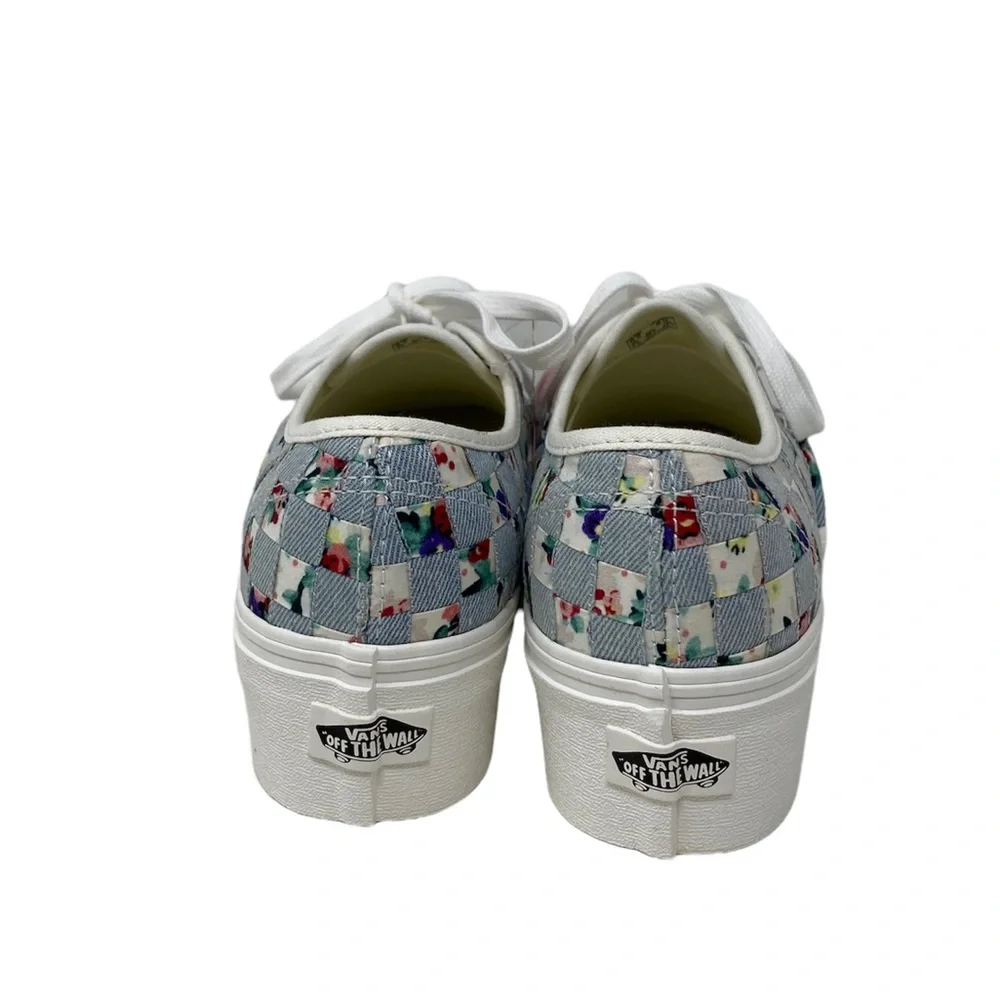 💖MEGA SALE💖VANS Authentic Stacker Woven Floral Women’s Platform VN0A5KXXAZA